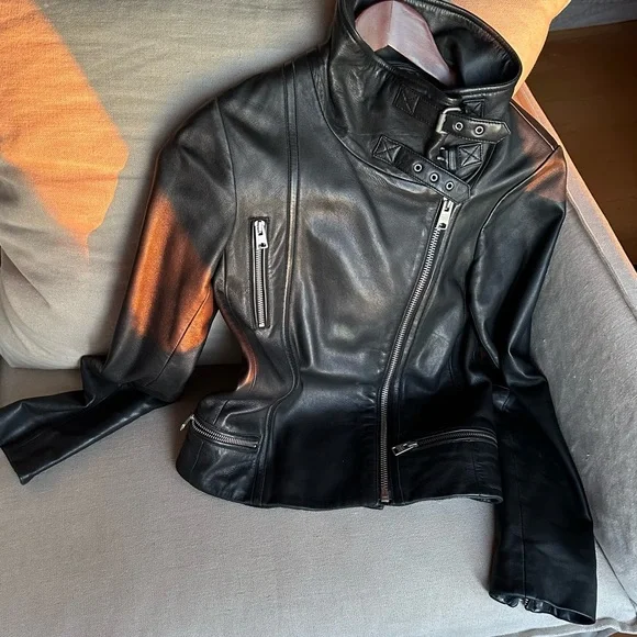 ALL SAINTS LEATHER JACKET